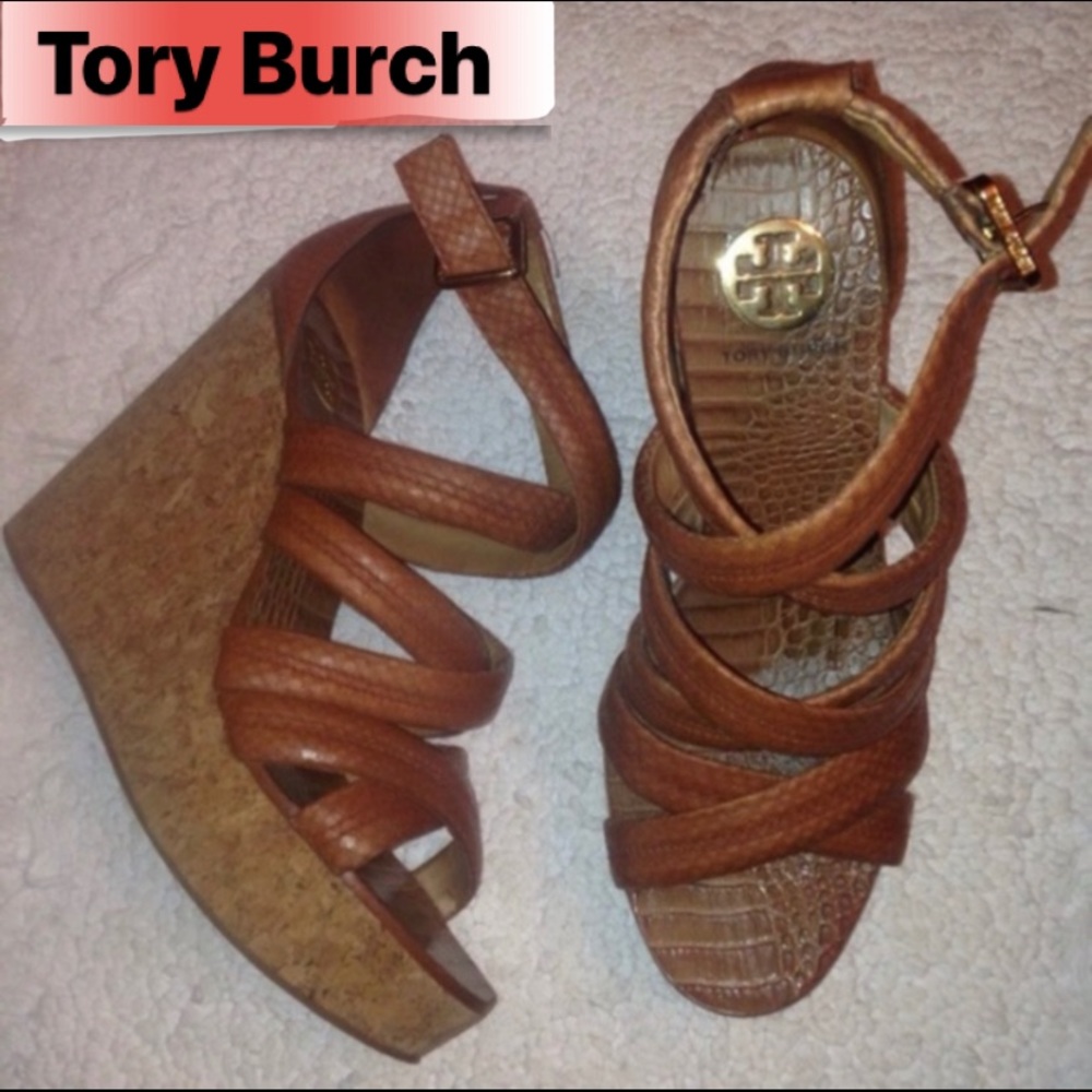 Tory Birch wedges - Picture 1 of 4